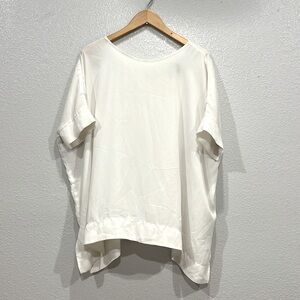 ASOS white sheer top